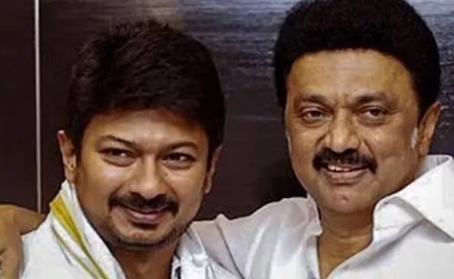 Udhayanidhi Stalin Sworn In As A Minister In The DMK Government - Sakshi