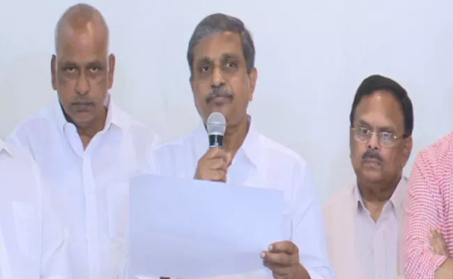 CM YS Jagan Birthday Special Sajjala Ramakrishna Launches Website - Sakshi