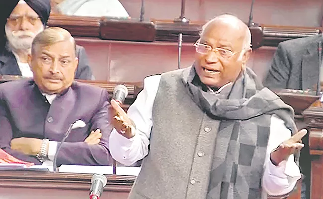 Congress presses for debate on Chinese aggression, forces adjournment in Rajya Sabha - Sakshi