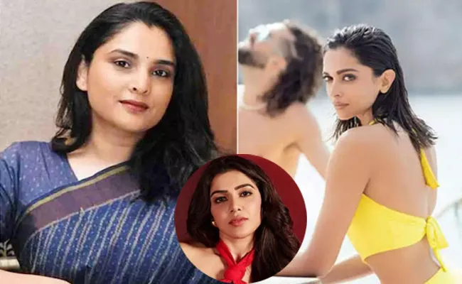 Former MP Ramya Respond Deepika Padukone Besharam Rang Controversy - Sakshi