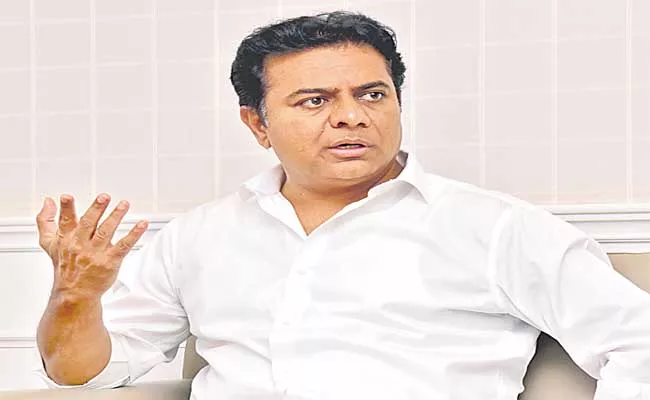 KTR Lashed Out Modi Government Working For Corporate Companies - Sakshi