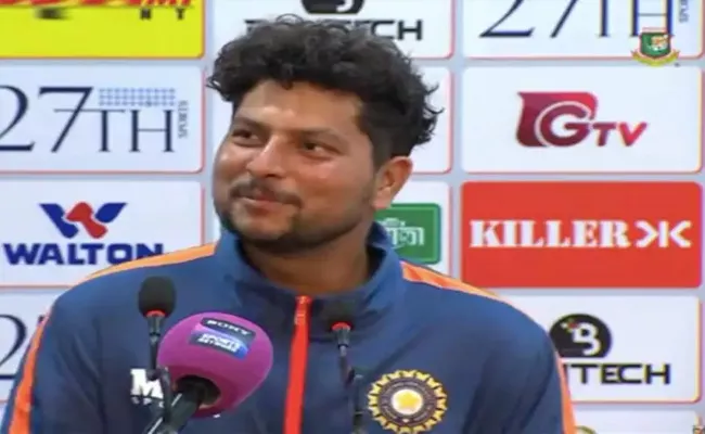 Kuldeep Yadav s Honest Response To Journalist Question - Sakshi