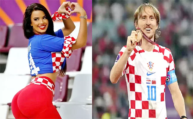 Croatia Model Ivana Knoll Thanks Luka Modric Wearing Special-Outfit - Sakshi