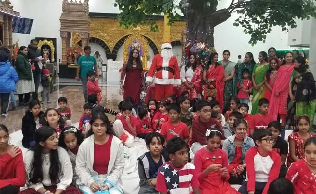 USA: Christmas Celebrations At Sai Datta Peetham New Jersey - Sakshi