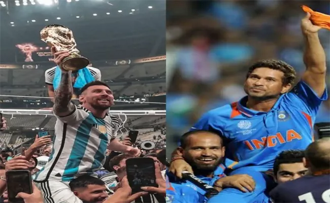 Lionel Messi And Sachin Tendulkar World Cup Journey Similarities - Sakshi