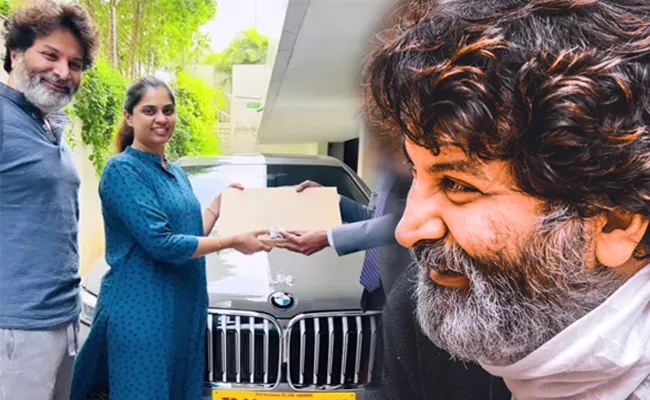 Director Trivikram Srinivas Bought New Luxury Car Photo Viral - Sakshi