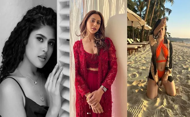 Rakul Preet Singh, Faria Abdullah, Neha Sharma And Other Celebrities Interesting Social Media Posts - Sakshi