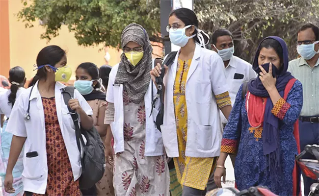 Health minister reviews Covid situation amid sudden spurt in cases worldwide - Sakshi