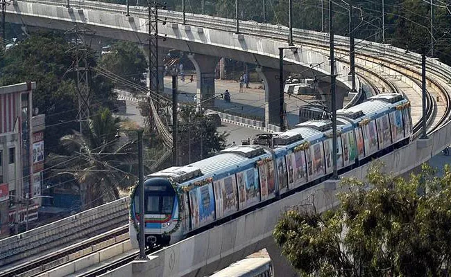 Hyderabad Airport Metro Tender Receives Huge Response 5 Bidders - Sakshi