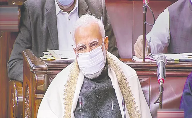 PM MODI Urges Wearing Masks, Focus On Genome Sequencing - Sakshi