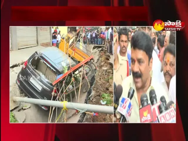 Minister Talasani Srinivas Yadav About Nala Collapses In Goshamahal