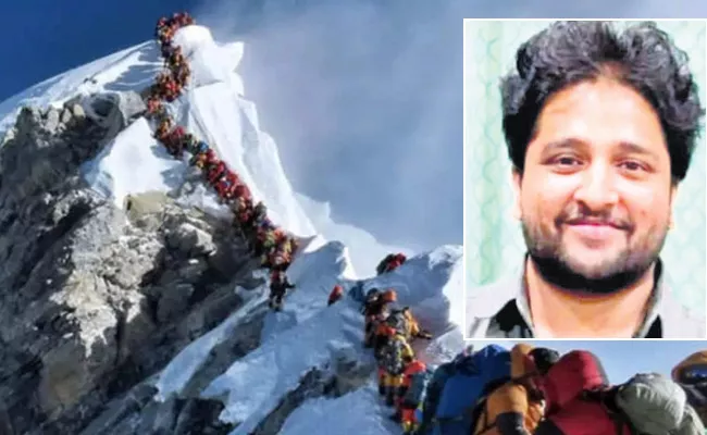 Nalgonda Man Died With Heart Attack Everest Mountain Climbing - Sakshi