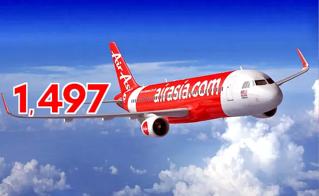 Air Asia India New Year Bumper Offer: Flight Fares Starting At Just Rs 1497 - Sakshi