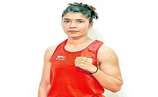 National Boxing championship: Nikhat Zareen Storms Into Semifinals - Sakshi