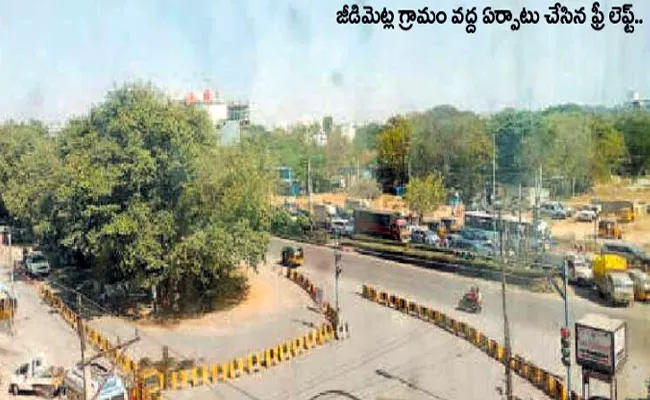 Relief For Motorists With Free Left - Sakshi