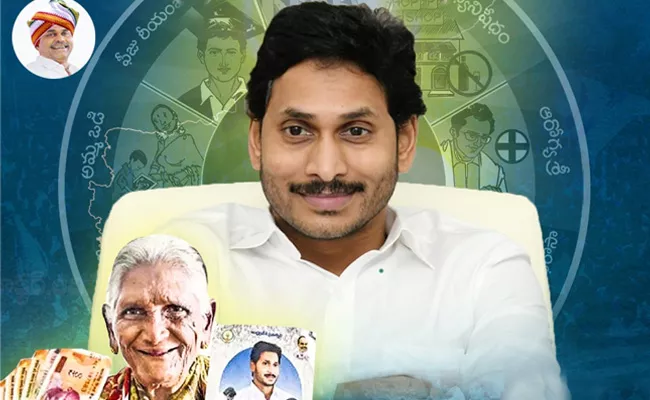 CM Jagan letter to pensioners including elderly people Andhra Pradesh - Sakshi