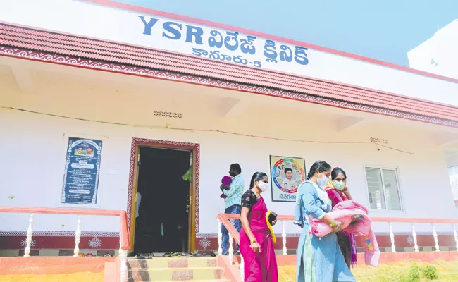 CM YS Jagan On Corona Prevention center of Village Clinics - Sakshi