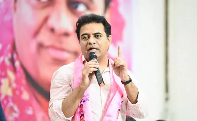 KTR Criticized Union Minister Kishan Reddy Over MLAs Poaching Case - Sakshi