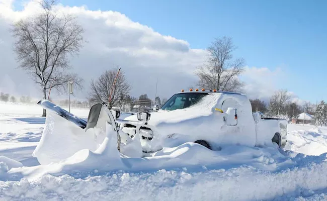 What is bomb cyclone, the winter storm misery United States? - Sakshi