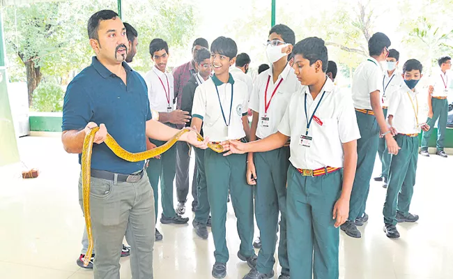 Awareness programs on snake conservation - Sakshi