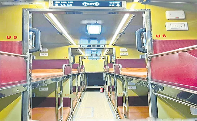 TSRTC to operate AC sleeper buses to metro cities - Sakshi