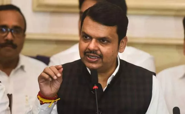 Mumbai Belongs To Maharashtra, Not To Anyones Father: Devendra Fadnavis - Sakshi