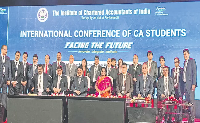 Hyderabad: Governor Tamilisai Soundararajan At International Conference Of CA Students - Sakshi