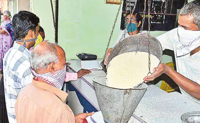 Center Free Ration Scheme For One More Year State Quota Not Clear - Sakshi