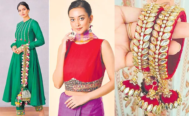 Fashion: Designer Patti Attachment Will Give Your Dress New Look - Sakshi