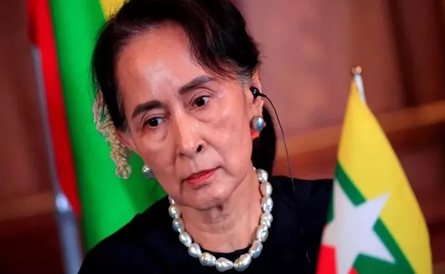 Aung San Suu Kyi jailed for a further seven years - Sakshi