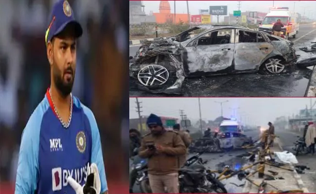 Uttarakhand Police Clarity On Rishabh Pant stuff Stolen After car crush - Sakshi