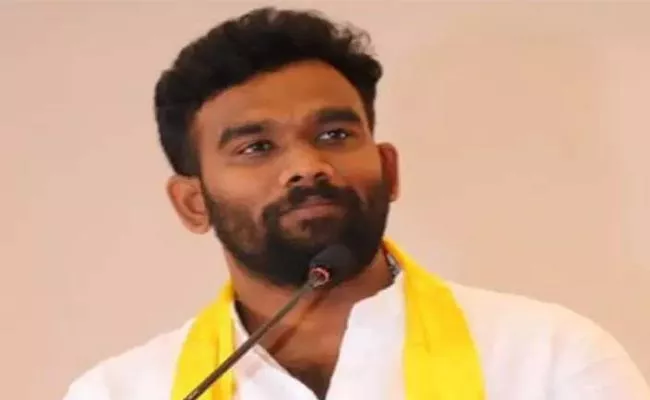 Case has been registered against TDP leader Paritala Sriram - Sakshi