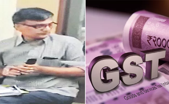 CBDT Suspended GST Official Bollineni Srinivasa Gandhi - Sakshi