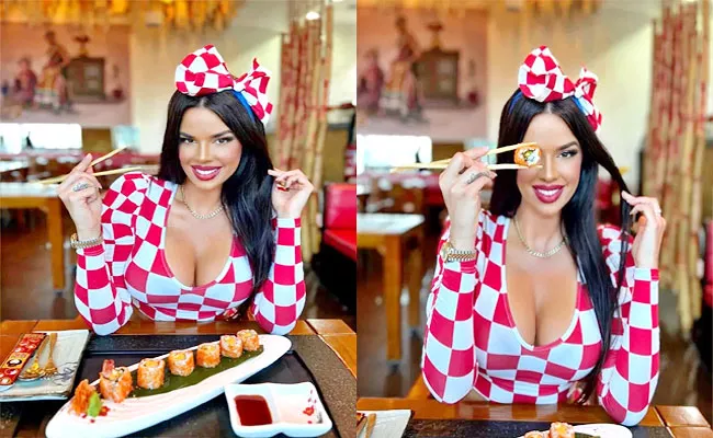 FIFA WC Hottest Fan Ivana Knoll Troll-Japan Lost Match-To-Croatia-R-16 - Sakshi