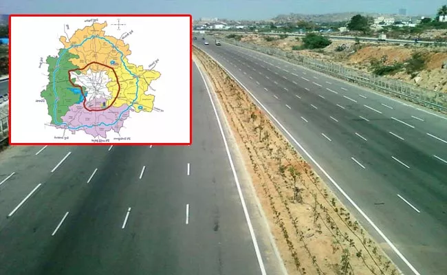 RRR Road Alignment Has Been Finalized In Southern Part - Sakshi