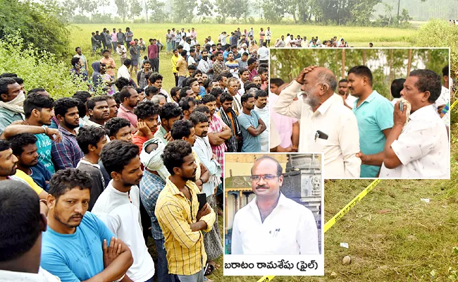 YSRCP Vice MPP of Gara mandal Brutally Murdered In Srikakulam - Sakshi