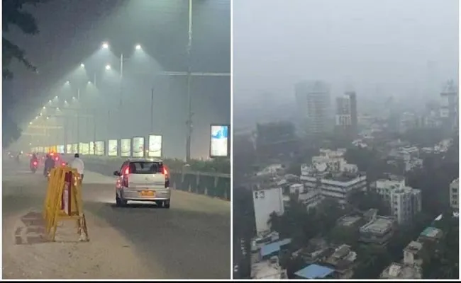 Heavy Air Pollution In Karnataka Capital Bengaluru - Sakshi