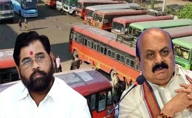 Maharashtra Suspends RTC Bus Services To Karnataka - Sakshi