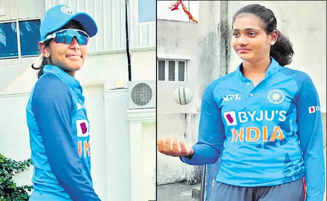 Telugu Girls selected for T20 Under 19 World Cup - Sakshi