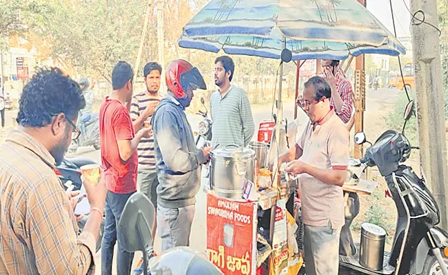 More People who like to Drink Sorghum, Ragi Java in Hyderabad - Sakshi