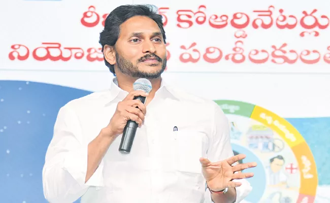 CM Jagan direction to YSRCP leaders at CM Camp Office Tadepalli - Sakshi