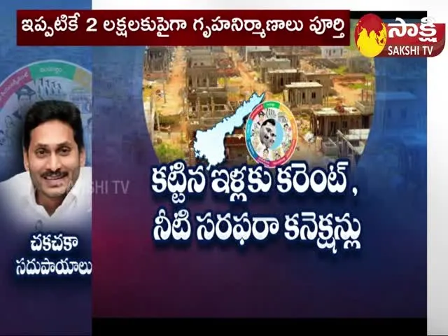 CM YS Jagan Gives First Preference to Housing Construction for Poor People