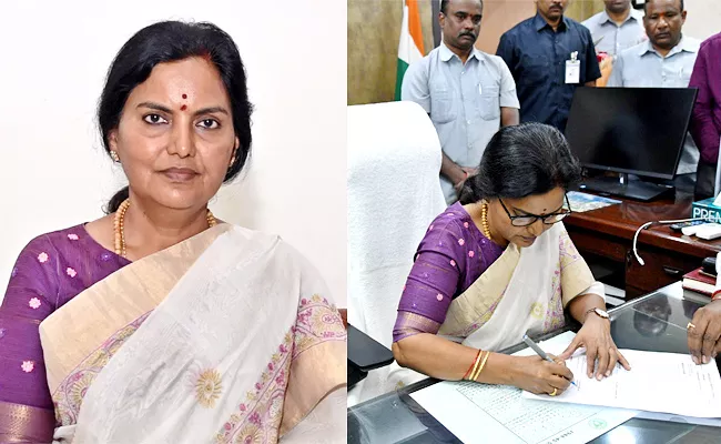 Santhi Kumari becomes first woman chief secretary of Telangana - Sakshi