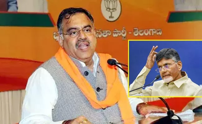 Telangana BJP IN charge Tarun Chugh Reacts On TDP Alliance - Sakshi