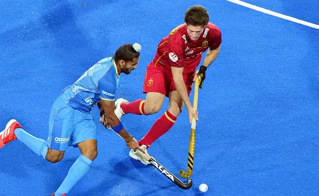 Indian Hockey team beat Spain 2 0 in OPENER - Sakshi