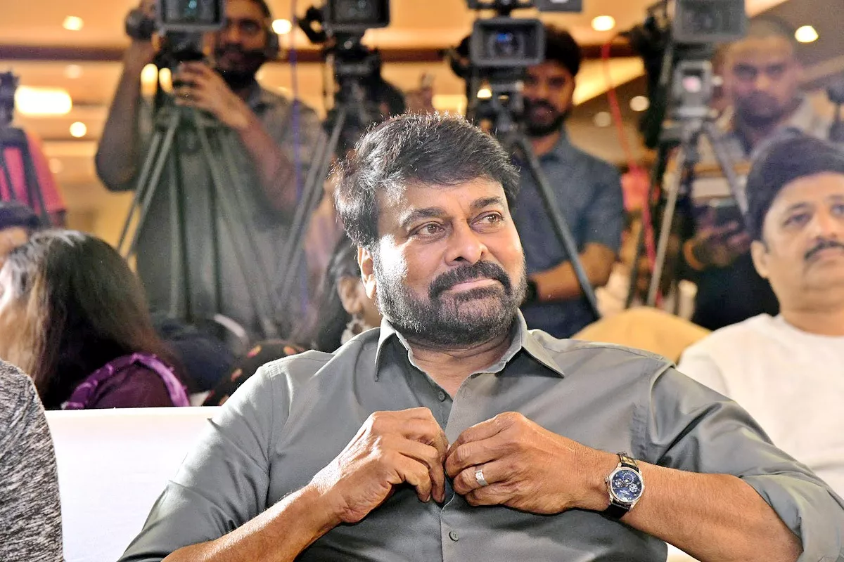 Megastar Chiranjeevi comments on Waltair Veerayya Mega Success Meet - Sakshi