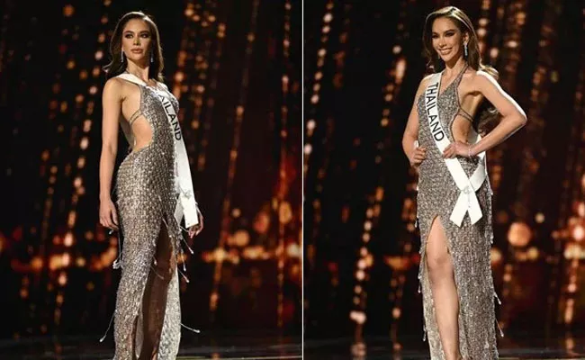 Miss Universe: Miss Thailand Dress Made Soda Tabs Here Is Inspirational Story - Sakshi