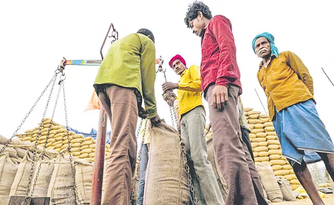 Monsoon Paddy Procurement In Telangana - Sakshi