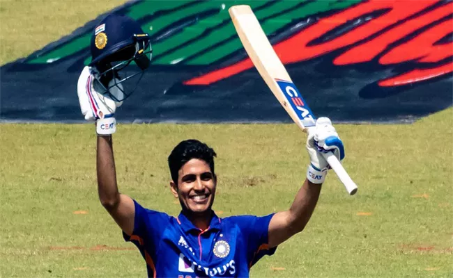 IND VS SL 3rd ODI: Shubman Gill Hits Second Ton In His ODI Career - Sakshi