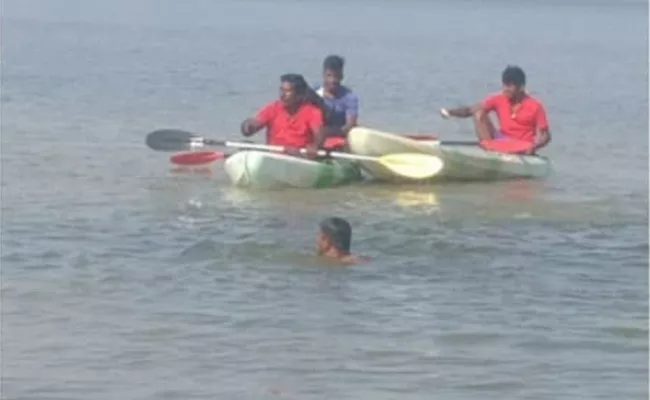 Four Youth Die While Swimming In Kotepally Reservoir Vikarabad - Sakshi